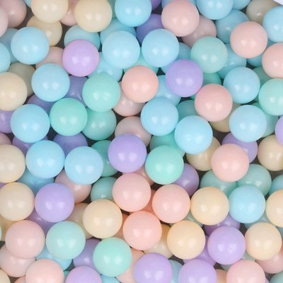 TRENDBOX 5 Mixed Colors Macaron Ocean Ball (Ship 2.16'', Macaroon five colors 
