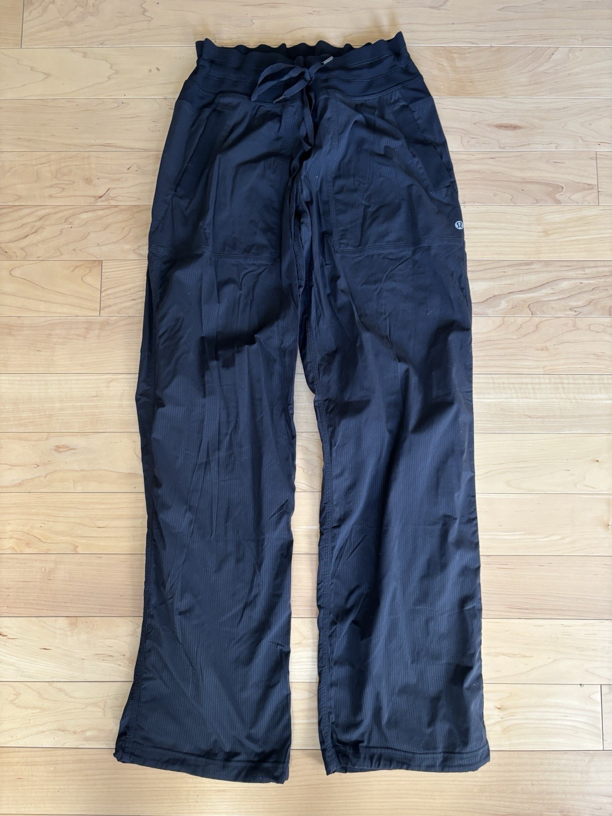 Lululemon Black Drawstring Dance Studio Pants * 8… - image 1