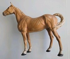 Vintage Hubley Cast Iron Horse Figure Farm Animal Toy Door Stop Mare Equestrian