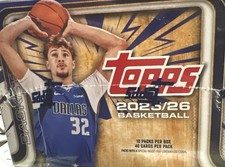 2025-26 Topps Basketball - Hobby Jumbo Box
