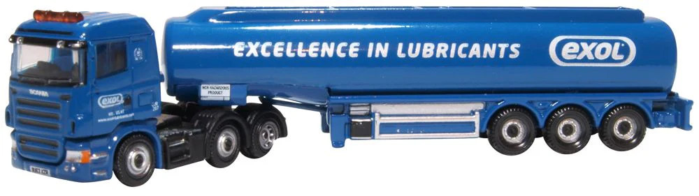 Oxford Diecast NSHL04TK Scania Highline Tanker Exol