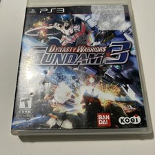 Dynasty Warriors Gundam 3 (Sony PlayStation 3 PS3) Complete w/ Manual Tested CIB