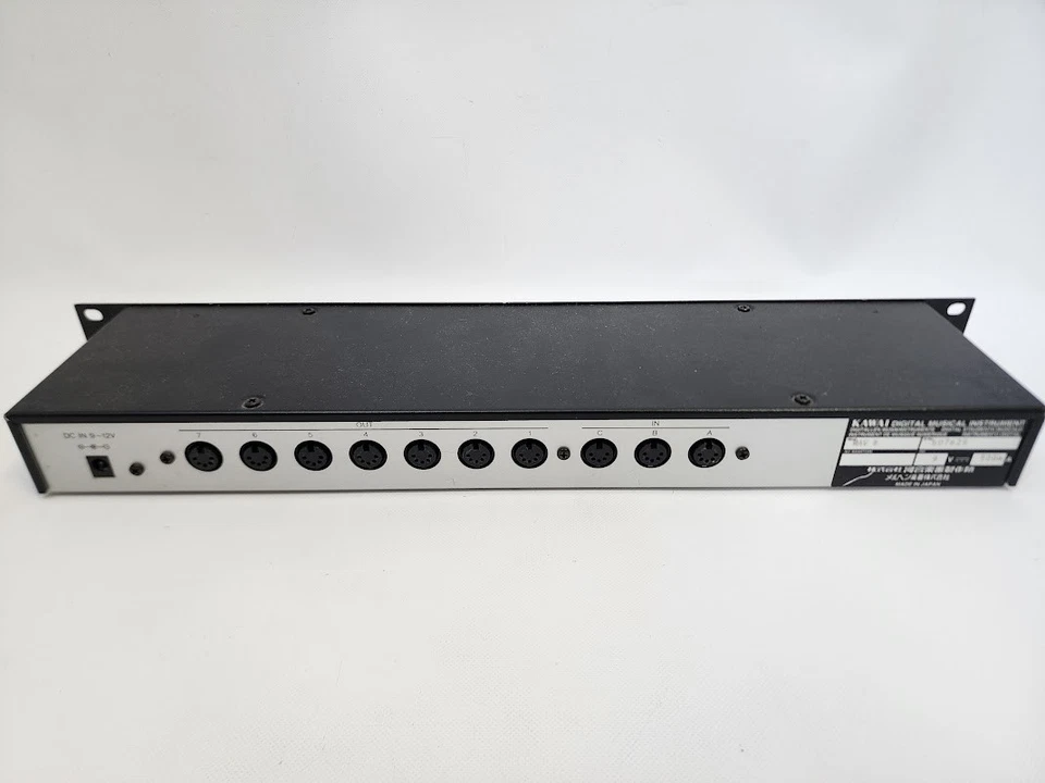 KAWAI MAV-8 MIDI Patchbay 8 outputs 4 inputs Splitter Rack sound module - Image 3 of 3