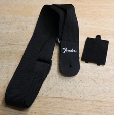 PS3 Harmonix Fender Stratocaster Rock Band 822152 BATTERY COVER SCREW & Strap