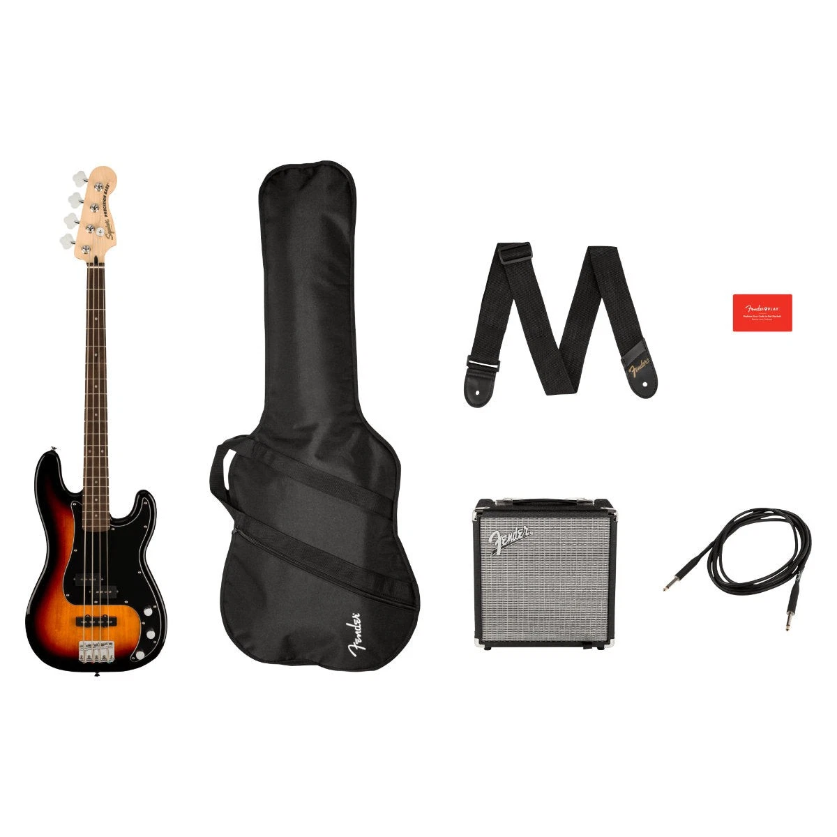 Preços baixos em Squier Fender Precision Bass destro Guitarras