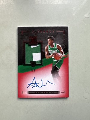 2020 Impeccable Rookie Elegance Patch Autograph Asia Red Aaron Nesmith /8 RC RPA