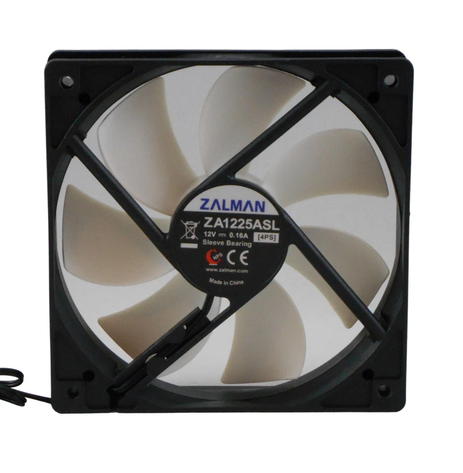 Zalman ZA1225ASL (4PS) 120mm 4-Pin 12V/0.16A Quiet PC Case Fan - Image 3 of 4