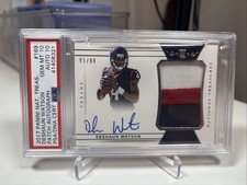 2017 NATIONAL TREASURES #169 DESHAUN WATSON ROOKIE PATCH RPA AUTO /99 PSA 10 GEM
