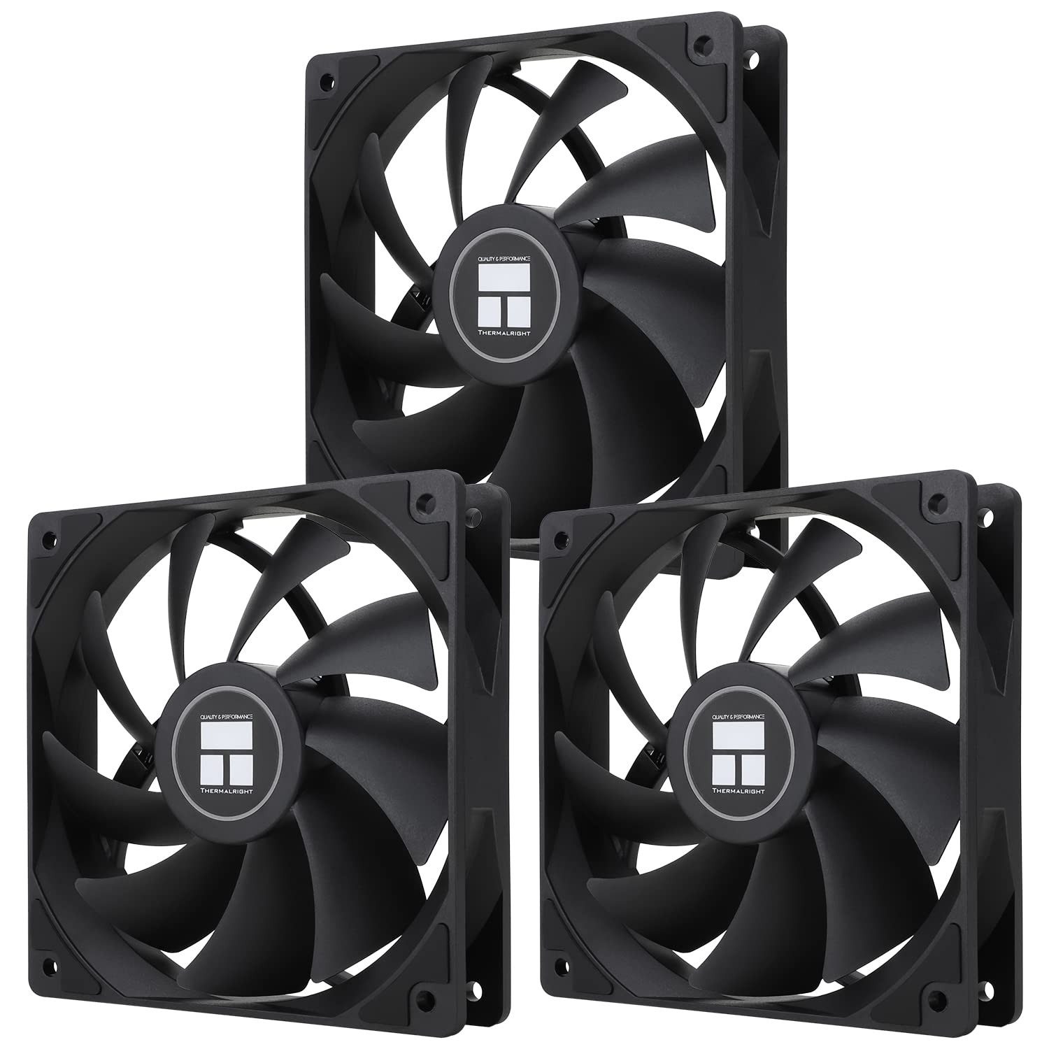 Thermalright TL-C12C X3 CPU Fan 120Mm Case Cooler Fan, 4Pin PWM Silent Computer