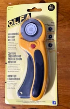 OLFA 45 mm Ergonomic ROTARY CUTTER RTY-2/DX 9654 BRAND NEW-Sealed Package!