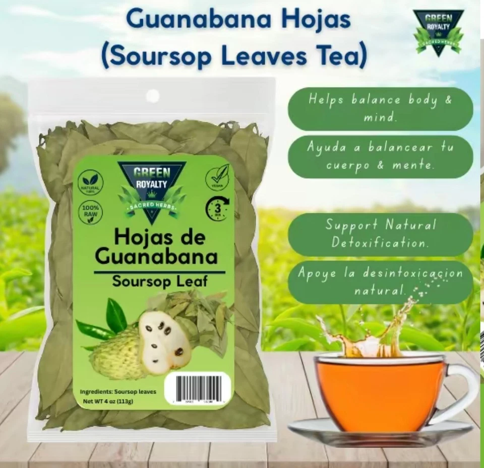 Hojas de Guanábana Orgánicas Hojas de Guanábana HECHAS EN MÉXICO 400 un. Foto 4 de 4