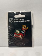 Nordy Minnesota Wild Mascot Zamboni NHL Hockey Collector Lapel Pin 1
