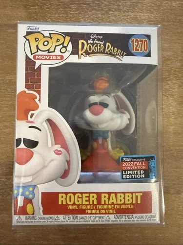 Funko Pop! Vinyl Disney Who Framed Roger Rabbit Roger Rabbit #1270 Fall Con 2022