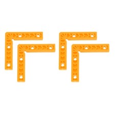 4Pcs Corner Clamp 90 Degree Right 4 Inch Angle Clamp, Yellow