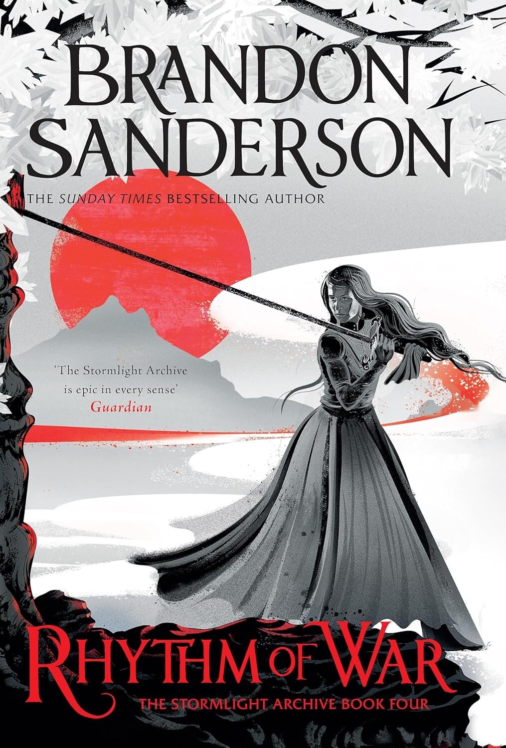 Rhythm of War: The Stormlight Archive Book Four by Brandon Sanderson Paperback