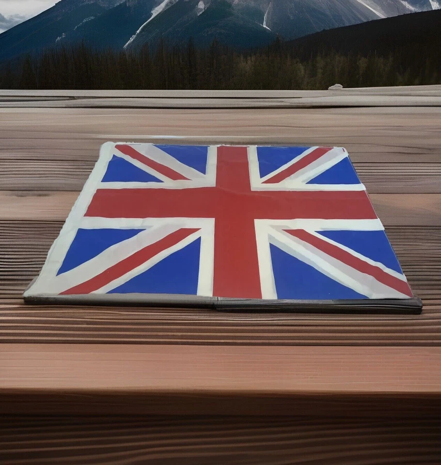 Union Jack Pillow Case 30x19 Made In England Polyester Cotton Blend British Used - Image 2 of 4