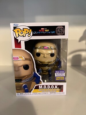 IN HAND SUMMER CONVENTION Funko Pop SDCC UNMASKED M.O.D.O.K. Marvel #1262 Bobble