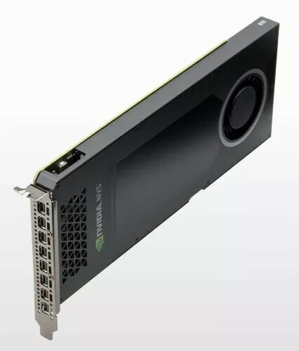 PNY Nvidia Quadro NVS810 NVS 810 8xDP 4GB DDR3 VCNVS810 900-5G201-1700-0000 - Picture 2 of 3