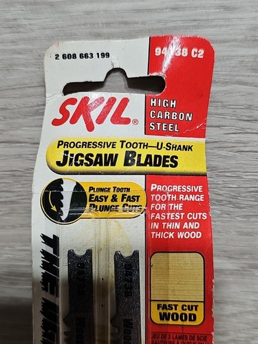 Skil Jigsaw Blades U-Shank 2 Pack Wood 94738 - Picture 2 of 5