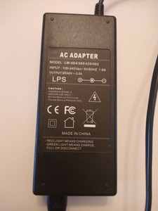 42V Power Adapter Charger For 2 Wheel Self Balancing Scooter Hoverboard US Plug
