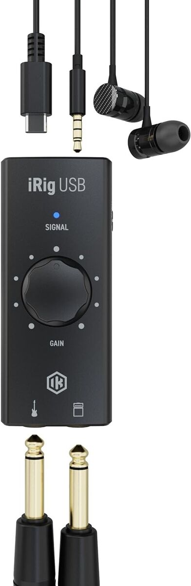 IK Multimedia iRig USB USB-C Guitar Recording Interface IK Multimedia iRig USB USB-C Guitar Recording Interface