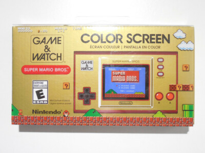 Nintendo Game & Watch Super Mario Bros. Handheld Electronic Video