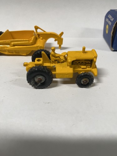 MATCHBOX LESNEY MAJOR PACK 1 CATERPILLAR EARTH MOVER & ORIGINAL BOX - Picture 5 of 8