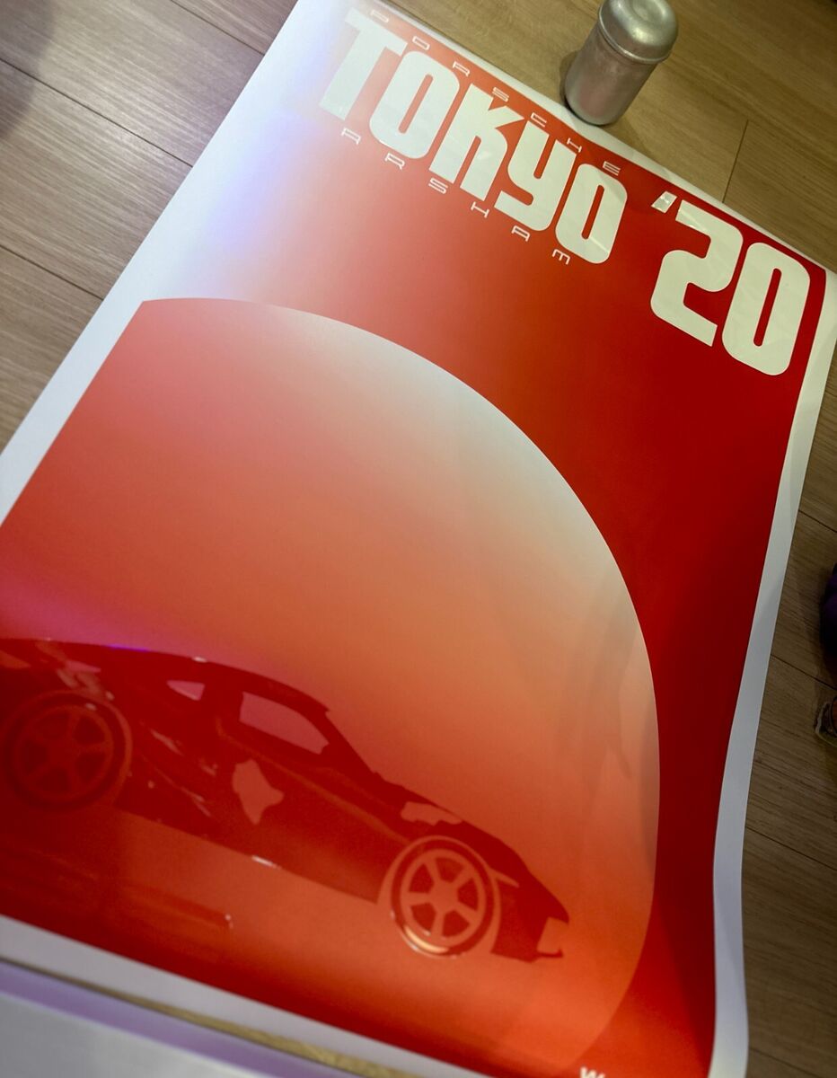 ARSHAM STUDIO × PORSCHE TOKYO '20 POSTER