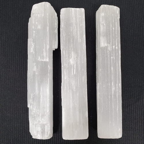 ® ~ Bastoncini di Selenite di Qualità Premium 4". Ottimo per Wicca, R - Foto 6 di 12