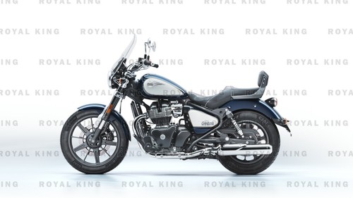 Royal Enfield Super Meteor 650 "Celestial Blue Left & Right Hand Side Panel" - Picture 14 of 14