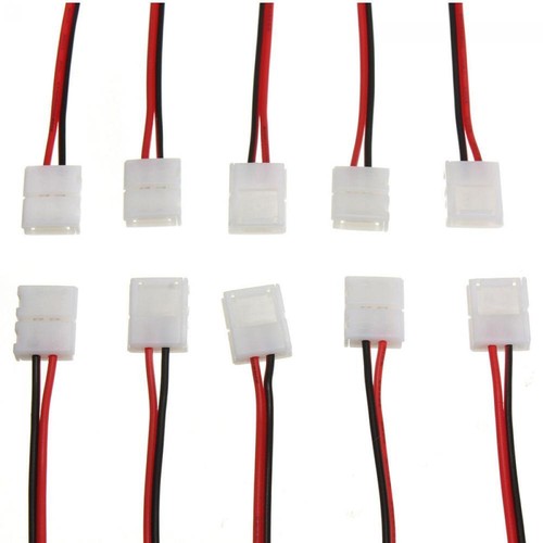 Welding for 3528/5050 2 Pin Led Strip Adapter Single Color PCB Connector Cable - Picture 5 of 6