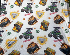 MONSTER JAM TRUCK Twin Flat Top Sheet Grave Digger Maximum Mutt 2013 Franco Poly
