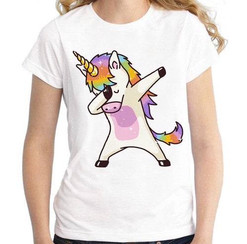 T-shirt Maglietta bambina Unicorno Dab Dance ver.1 little pony cotone maglia  | eBay