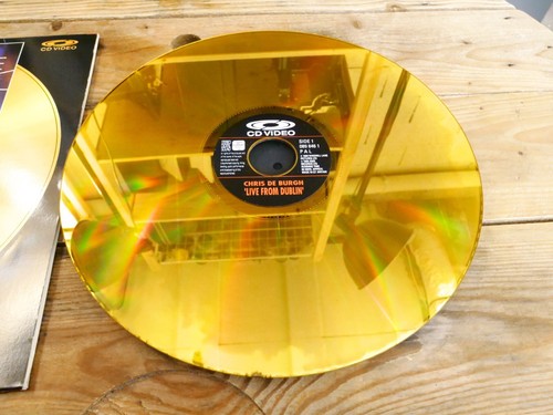 CHRIS DE BURGH LIVE FROM DUBLIN LASERDISC PAL LD EX COVER EX ORIGINAL 1990 - Picture 4 of 6