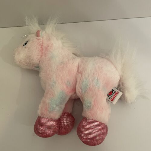 Ganz Webkinz 8" Pink Pony Stuffed Animal Plush No Code - Picture 2 of 3