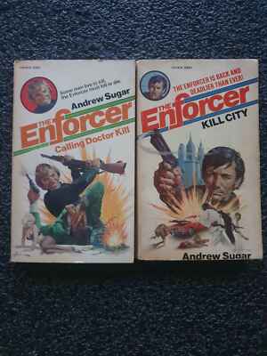 The Enforcer Book #2: Calling Doctor Kill & #3: Kill City by Andrew Sugar