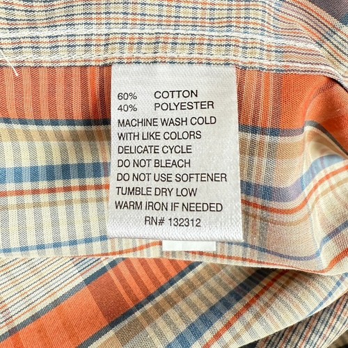 Howler Brothers Pearl Snap Men’s Western H Bar B Vintage Shirt Sz L Short Sleeve - Picture 12 of 15