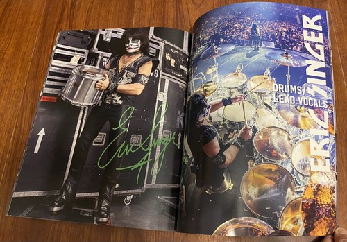 OFFICIAL KISS END OF THE ROAD TOUR BOOK PROGRAM V. 6 V 6 +CONFETTI+STREAMER - Picture 9 of 13