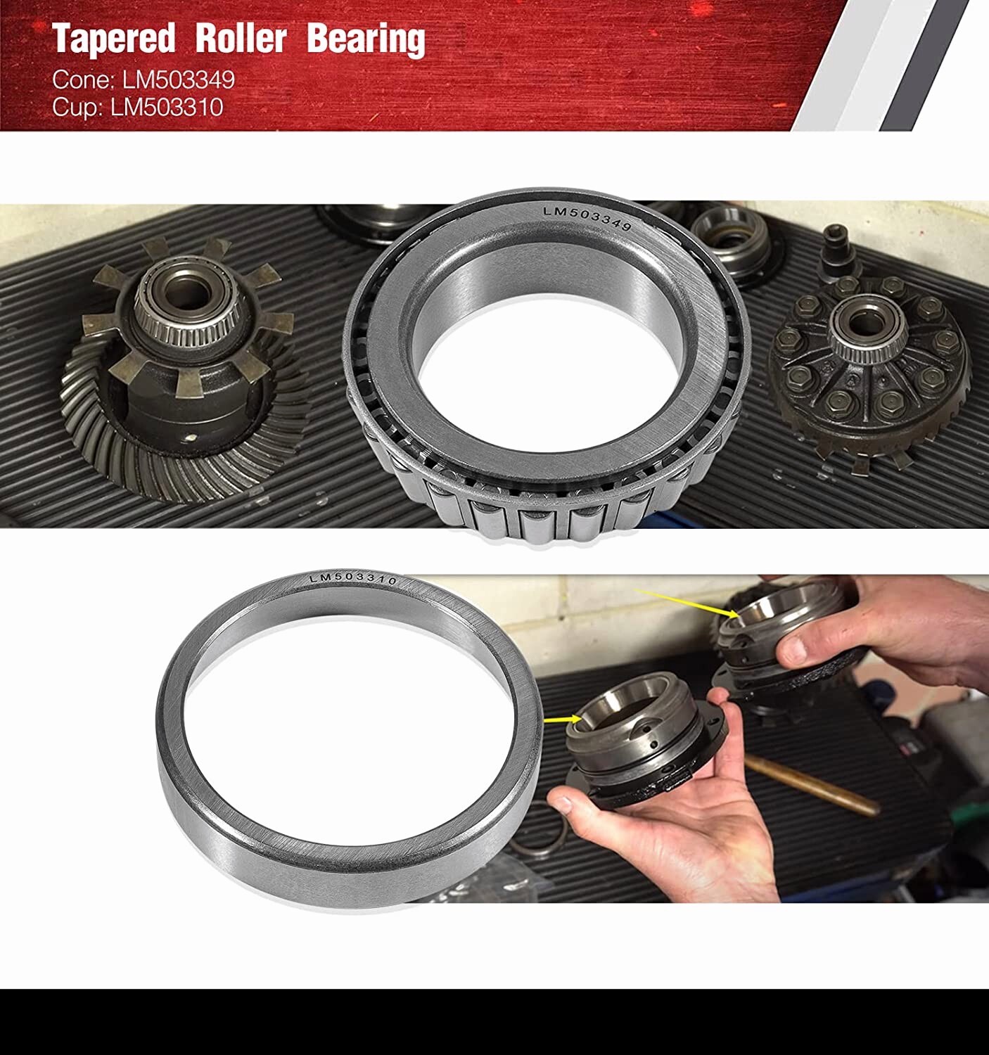 Differential Type 188 Bearings Repair Kit for BMW E30 E36 E28 E34 E24