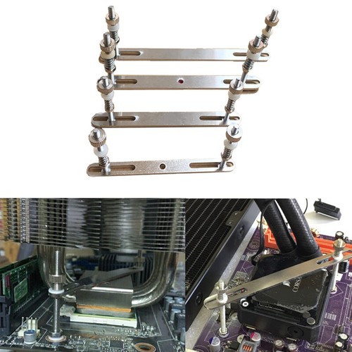 Stainless Water Cooling Waterblock Buckles CPU GPU Heatsink Block Liquid Cooler - Photo 5/13
