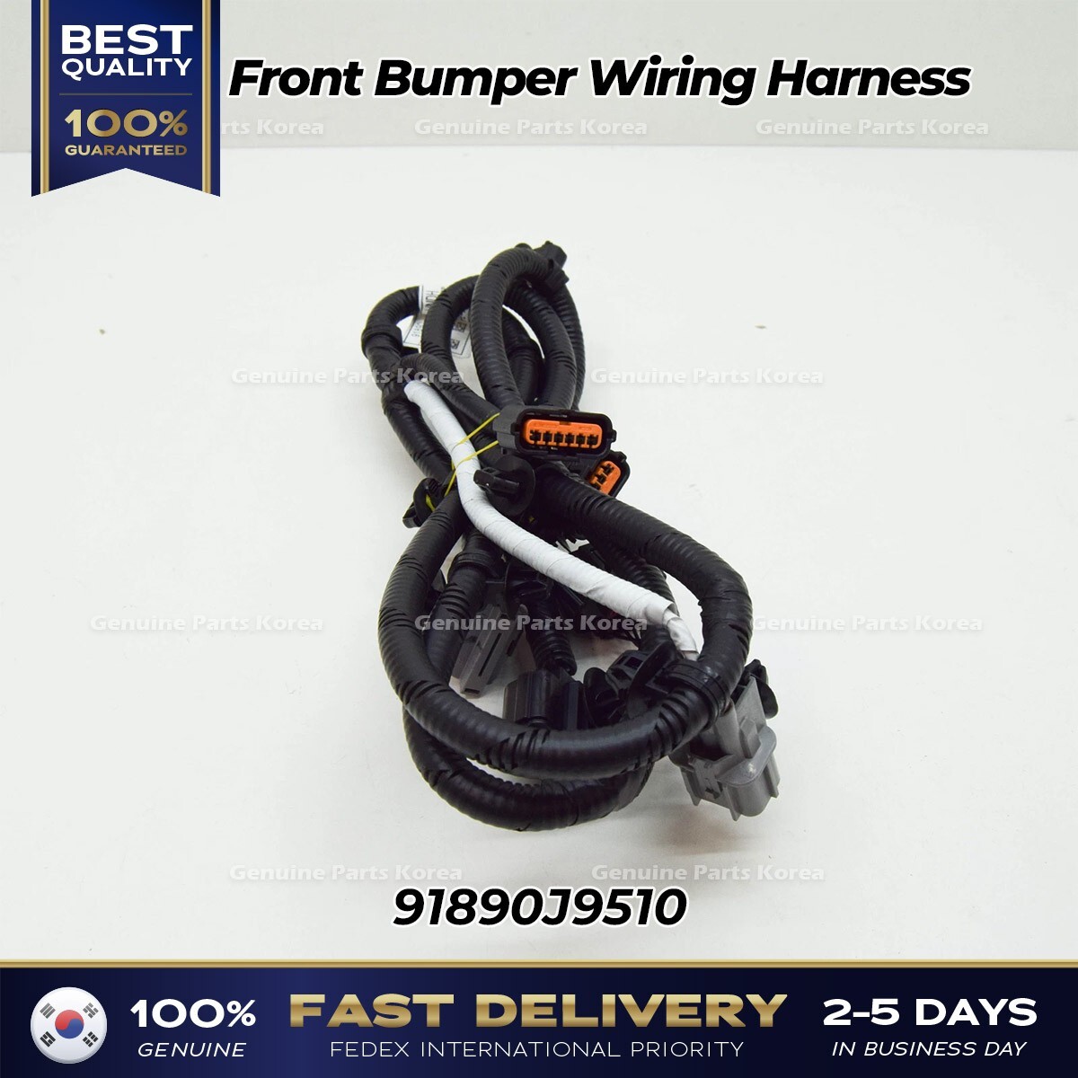 ⭐Genuine⭐ Front Bumper Wiring Harness 91890J9510 for Hyundai