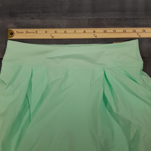NIKE Dri-Fit Standard Fit Pleated Golf Skirt Womens Size SMALL Light Green - Picture 5 of 6