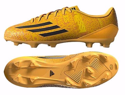 boys gold soccer cleats