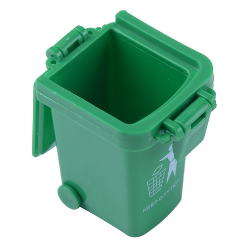 Cute Mini Trash Can Bin Toy Garbage Truck Curbside Trashcan fit for Kids~ - Picture 3 of 5