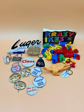 Junk Drawer Lot Misc Stuff Vintage Pins Keychains And Assorted Items