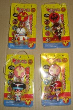 YATTERMAN FIGURE CELL STRAP SET 4 PZ. SYSTEM SERVICE 2008