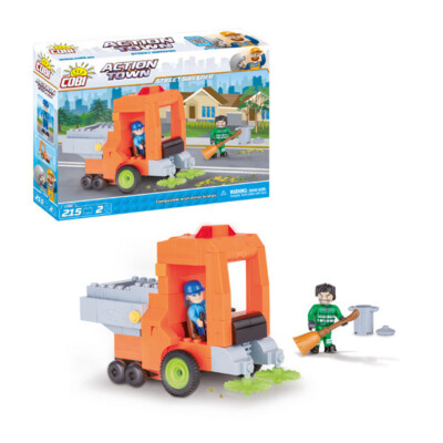 °COBI-1784 COBI Kehrmaschine Action Town 215 Teile Neu & OVP