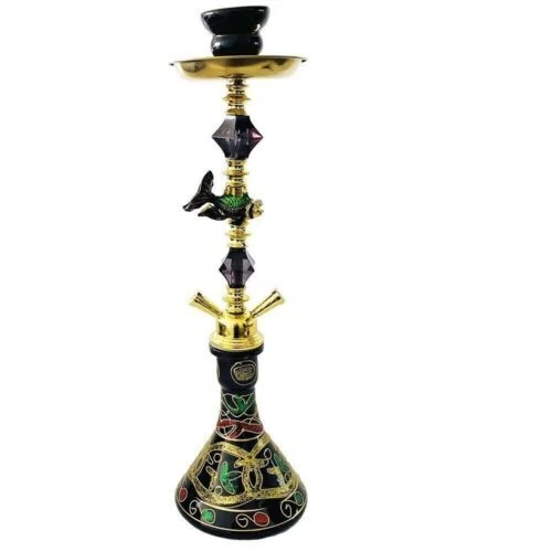 Elegant Fine Large 52cm Shisha Hookah Four Hose Handmade Traditional Gift XMAS - Picture 42 of 55