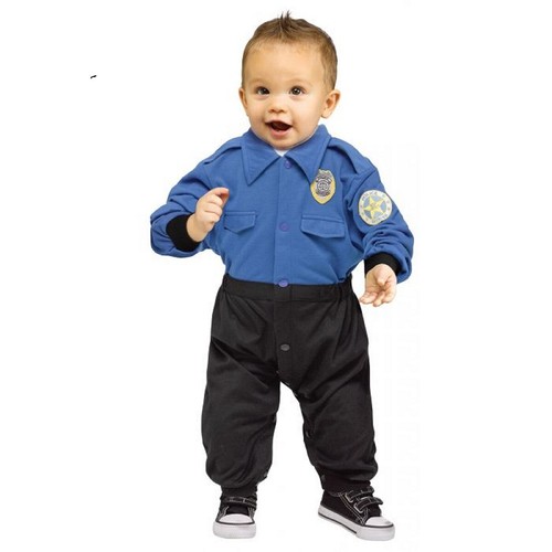 Mono de policía infantil Disfraz Fun World 113151  - Imagen 1 de 2
