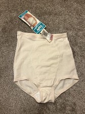 Vintage Lady Manhattan Panty Girdle Sz L Union Made Shapewear USA Nylon Spandex